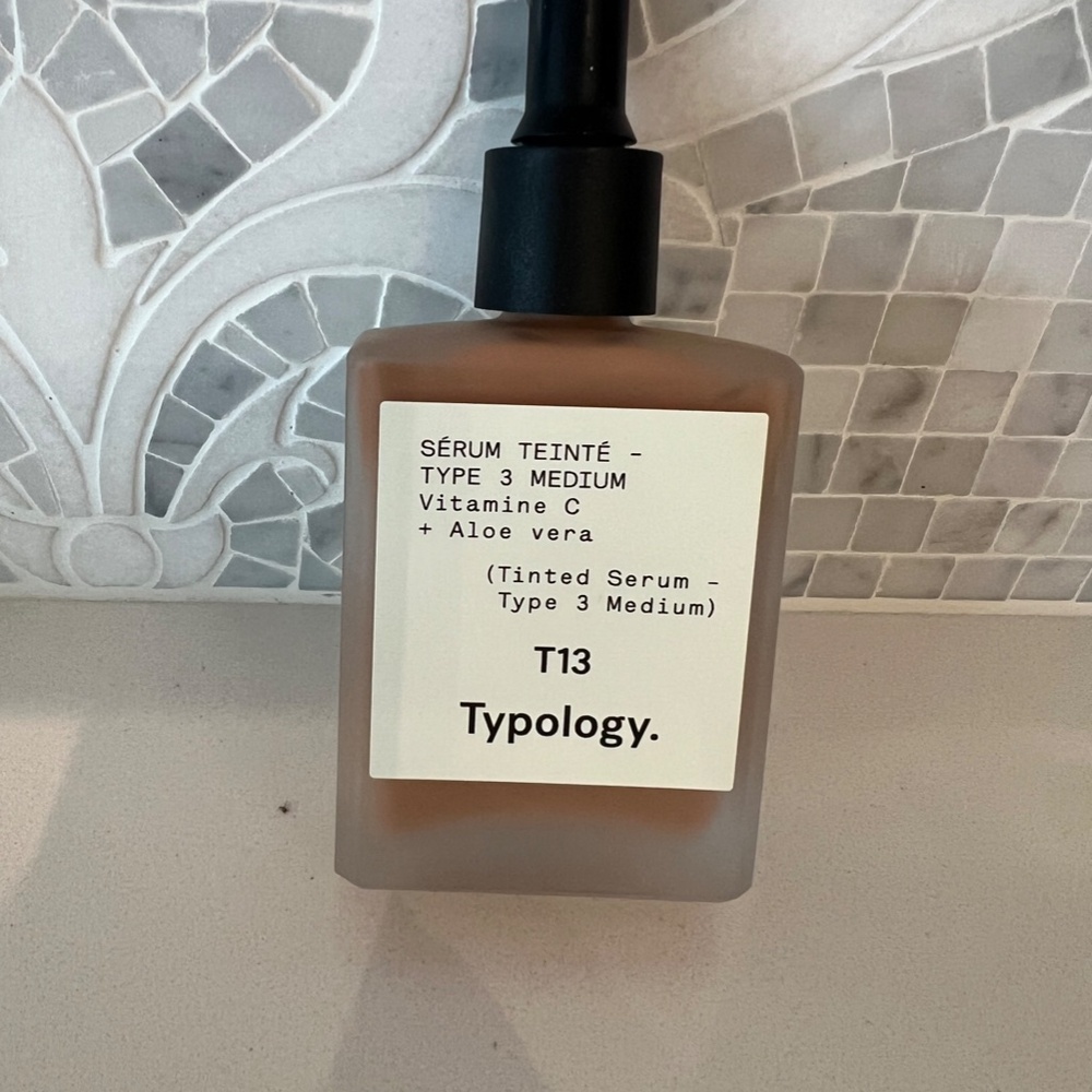 BRAND NEW TYPOLOGY TINTED SERUM - VITAMIN C & ALOE VERA - TYPE 3 MEDIUM